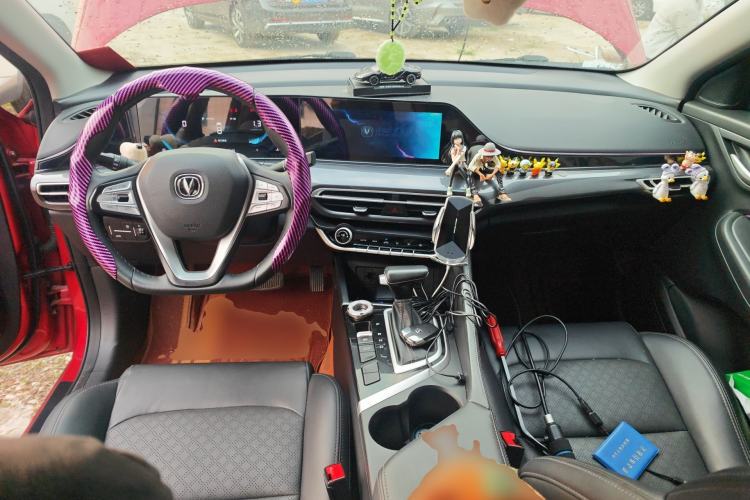 Used CHANGAN Eado 2020 PLUS Blue Whale NE 1.4T GDI DCT Prestige Model Center Console