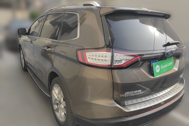 Used Ford Edge 2016 EcoBoost 245 Four-Wheel Drive Titanium 7-Seater Rear Left 45 Deg