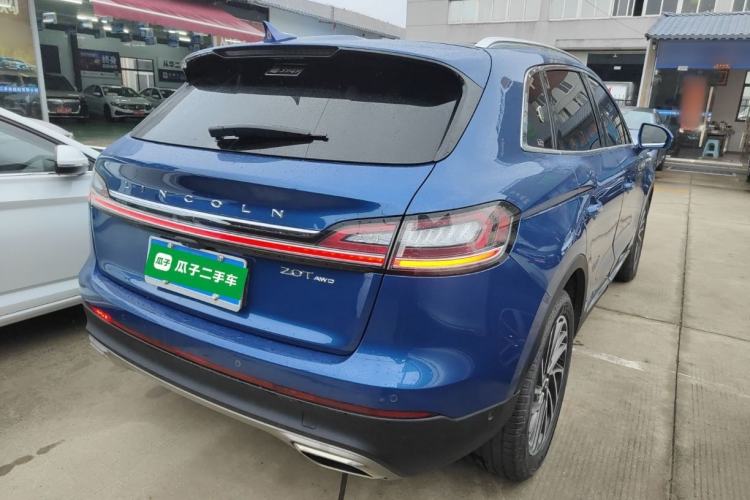 Used Lincoln Nautilus 2020 2.0T Four-Wheel Drive Luxury Edition Rear Right 45 Deg