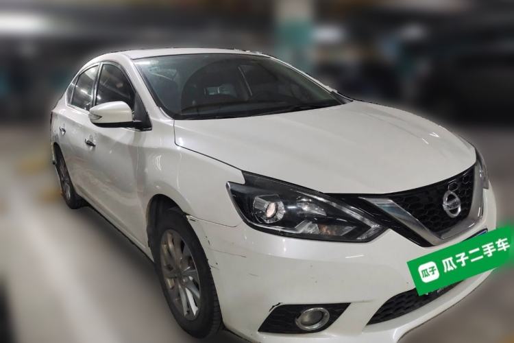 Used Nissan Sylphy 2019 1.6XV CVT Smart Connect Luxury Edition China V Standard Front Right 45 Deg
