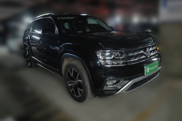 Used Volkswagen Teramont 2020 330TSI Two-Wheel-Drive Luxury Edition China VI Standard Front Right 45 Deg