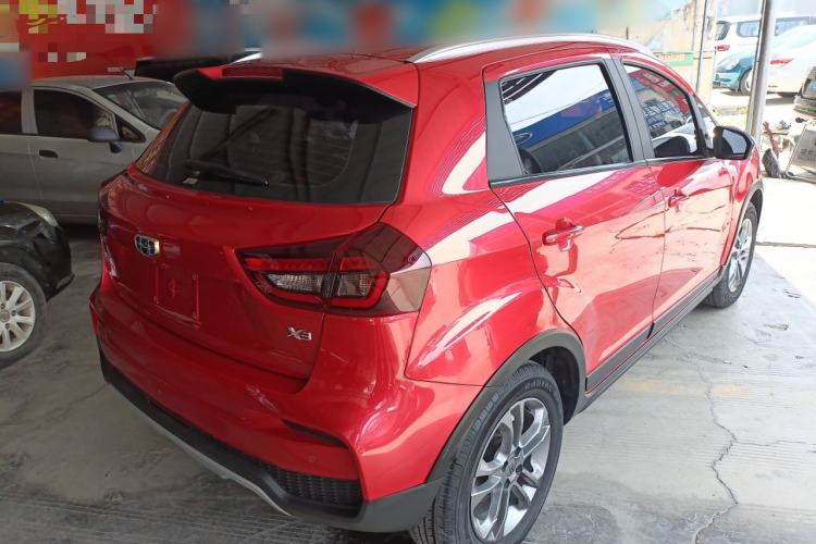 Used Geely Auto Vision X3 2020 1.5L CVT Luxury Model Rear Right 45 Deg