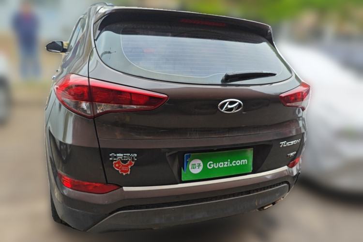 Used Hyundai Tucson 2015 1.6T Dual-Clutch Two-Wheel-Drive Smart Model Rear