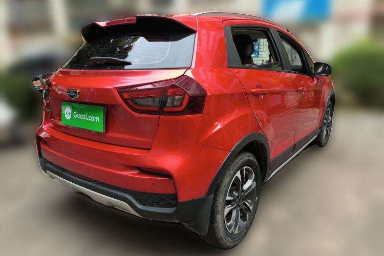 Used Geely Auto Vision X3 2019 Upgraded Model 1.5L CVT Elite Version Rear Right 45 Deg