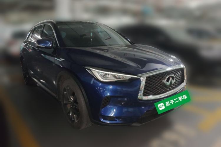 Used Infiniti QX50 2022 2.0T Two-Wheel Drive Navigation Edition Front Right 45 Deg