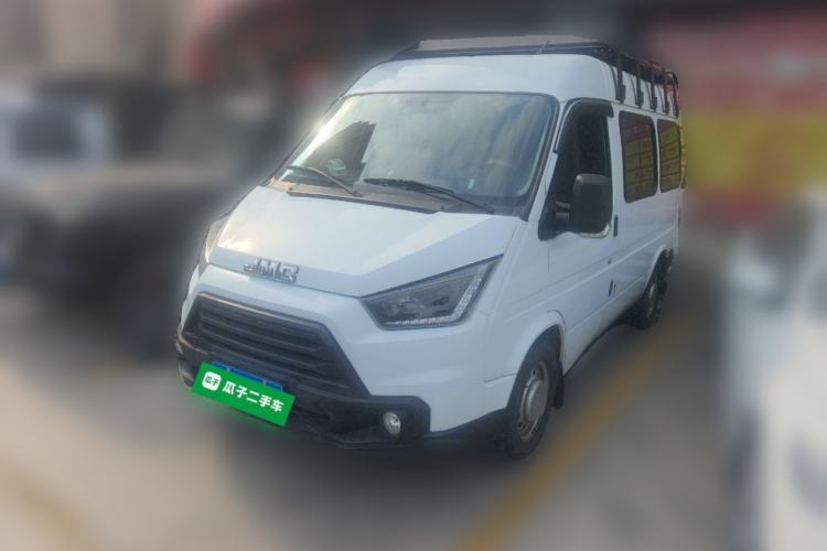 Used JMC Transit 2019 2.8T Commercial Version Short Wheelbase Mid-Roof 6-Seater China VI JX493