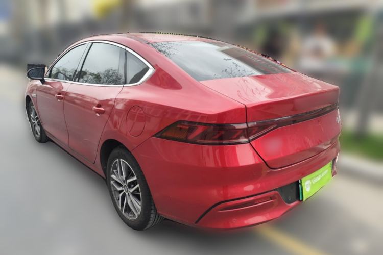 Used BYD Qin PLUS 2021 DM-i 120KM Flagship Model Rear Left 45 Deg