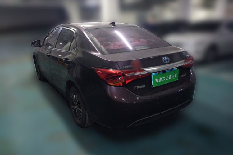 Used Toyota Levin 2016 Dual-Engine 1.8H GS E-CVT Elite Model with Sunroof Rear Left 45 Deg