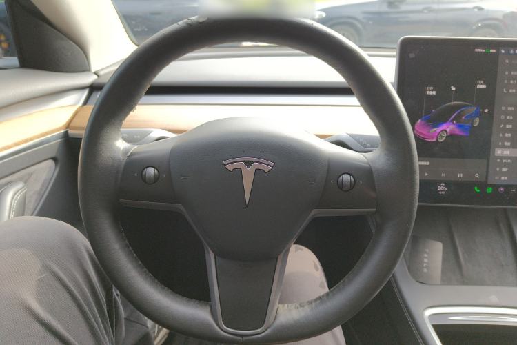 Used Tesla Model 3 2021 Standard Range Rear-Drive Upgraded Version Steering Wheel