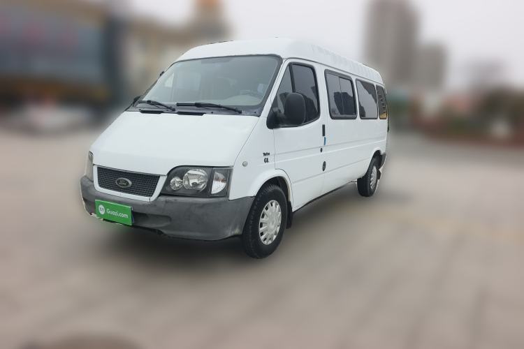 Used Ford Classic Transit 2013 2.8T Refurbished Diesel Ice-White Logistics Vehicle Long Wheelbase Mid-Roof Model JX493ZLQ4