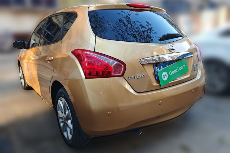 Used Nissan Tiida 2011 1.6L Manual Smart Version Rear Left 45 Deg