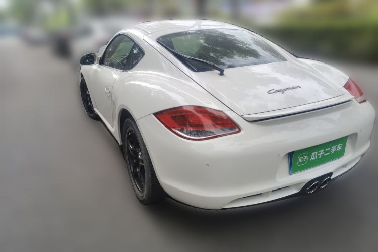 Used Porsche Cayman 2012 Cayman Black Edition 2.9L Rear Left 45 Deg