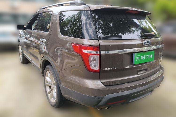 Used Ford Explorer 2013 3.5L Deluxe Model Rear Left 45 Deg