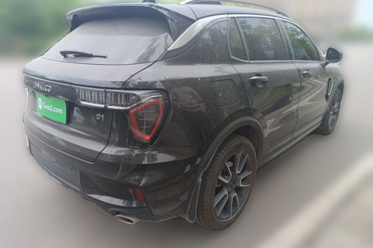 Used Lynk & Co 01 2021 2.0TD Two-Wheel-Drive Pro Trim Rear Right 45 Deg