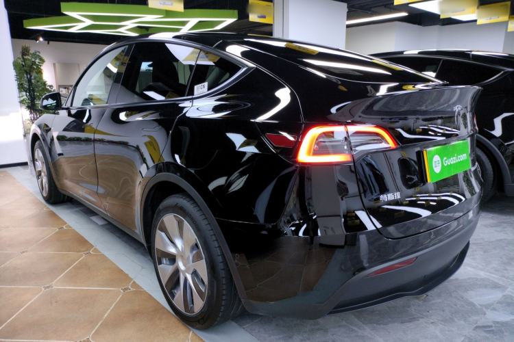 Used Tesla Model Y 2022 Long-Range All-Wheel-Drive Version Rear Left 45 Deg