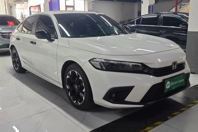 Used Honda Civic 2022 240TURBO CVT Dynamic Edition Front Right 45 Deg