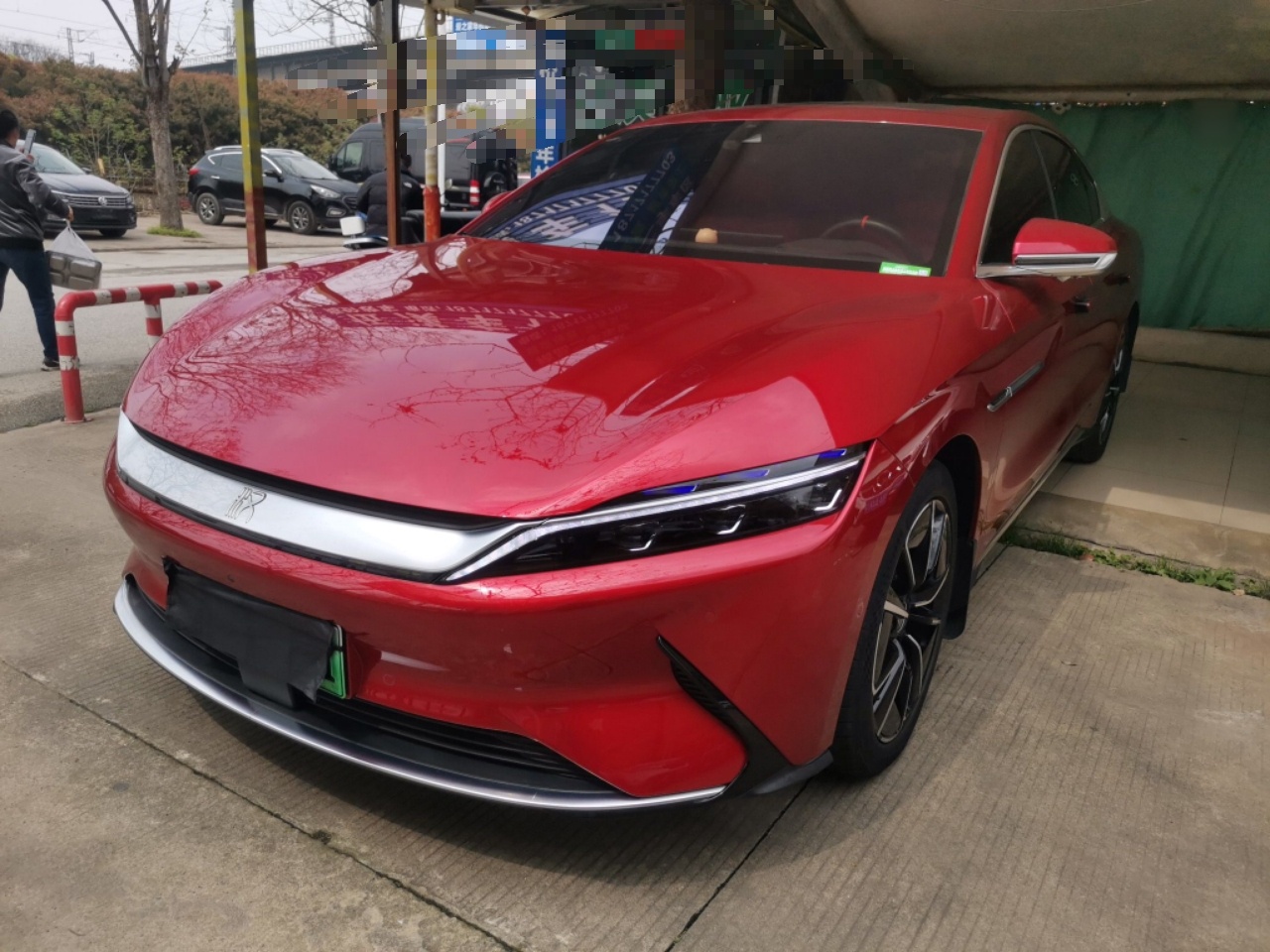 Parte inferior delantera