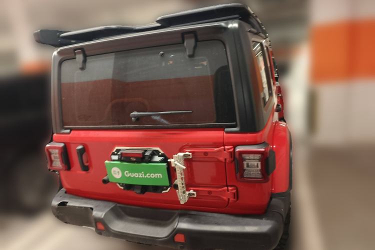 Used Jeep Wrangler 2021 2.0T Sahara Four-Door Edition Rear