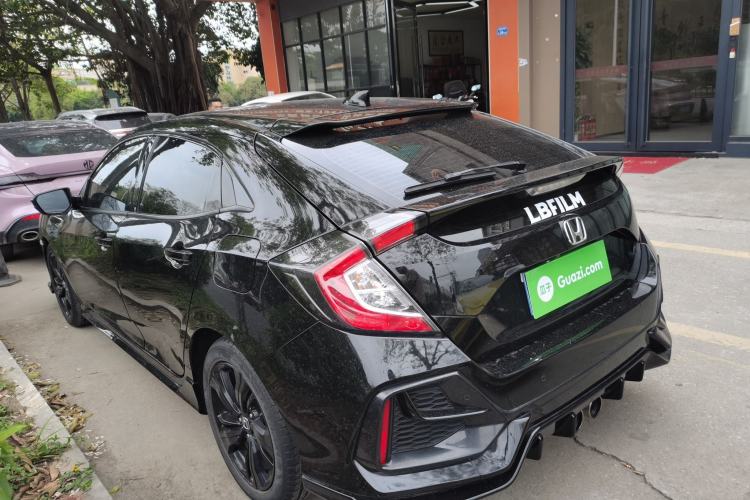 Used Honda Civic 2021 HATCHBACK 220TURBO CVT Trendy Cool Edition Rear Left 45 Deg