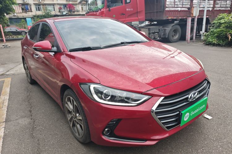 Used Hyundai Elantra (6th Generation / Lingdong) 2016 1.6L Automatic ZhiXuan – Elite Version Front Right 45 Deg