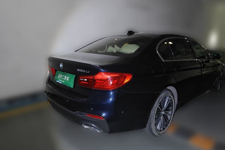 Used BMW 5 Series 2020 530Li Leading Model M Sport Package Rear Right 45 Deg