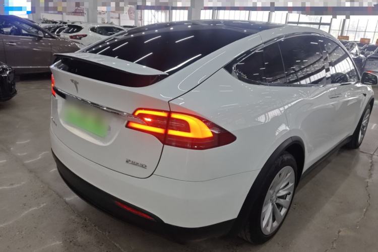 Used Tesla Model X 2016 X P100D Performance High-Performance Edition Rear Right 45 Deg