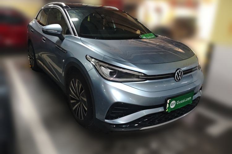 Used Volkswagen ID.4 X 2021 Pro Smart Long-Range Edition Front Right 45 Deg