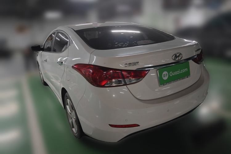 Used Hyundai Elantra (5th Generation / Langdong) 2012 1.6L Automatic Prestige Model Rear Left 45 Deg