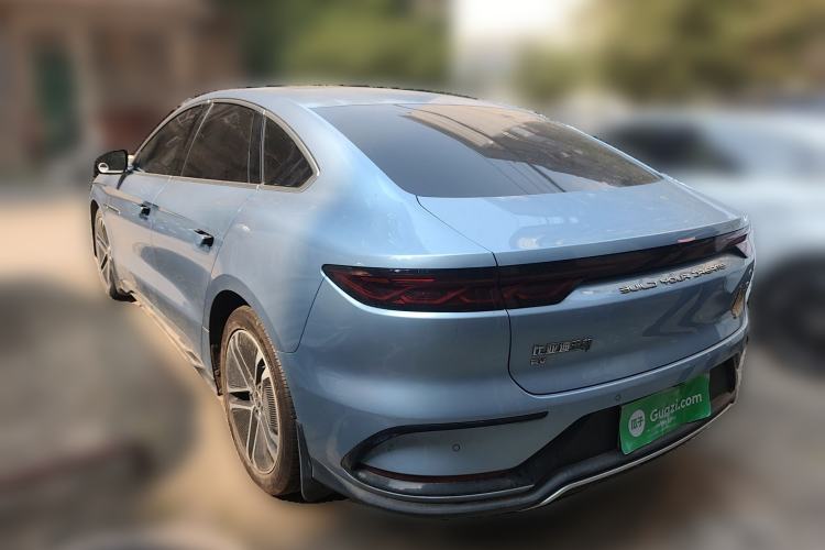 Used BYD Han 2023 EV Champion Edition 605KM Front-Drive Premium Model Rear Left 45 Deg