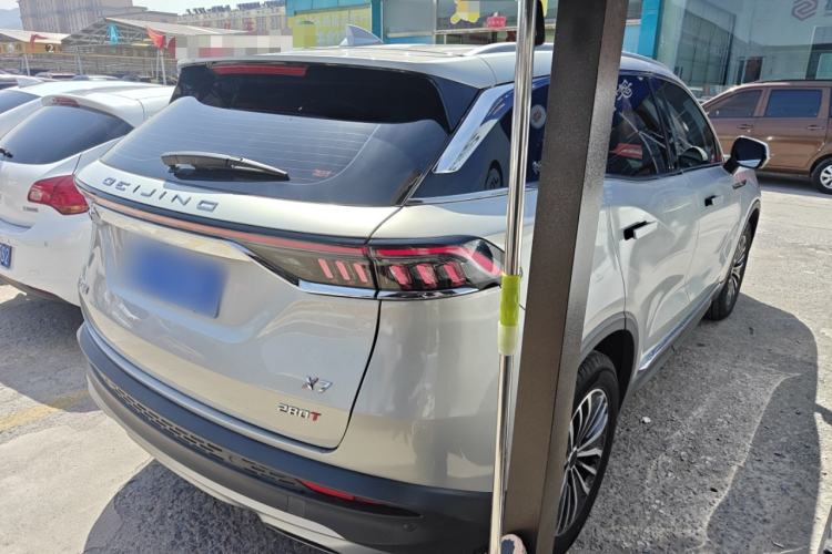 Used BAIC Beijing X7 2020 1.5TD DCT ZhiShang Edition Rear Right 45 Deg