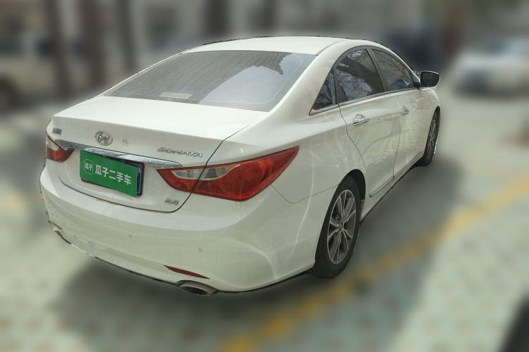 Used Hyundai Sonata 2014 2.4L Automatic Leading Edition China V Standard Rear Right 45 Deg