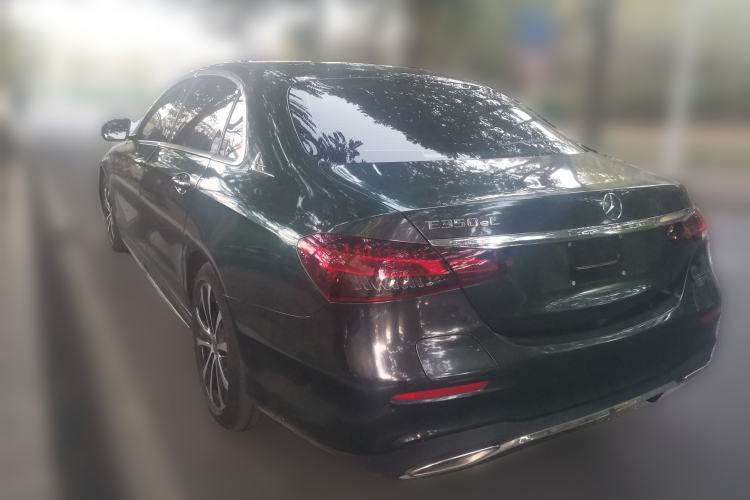 Used Mercedes-Benz E-Class New Energy 2022 Restyled E 350 e L Plug-in Hybrid Sports Sedan Rear Left 45 Deg