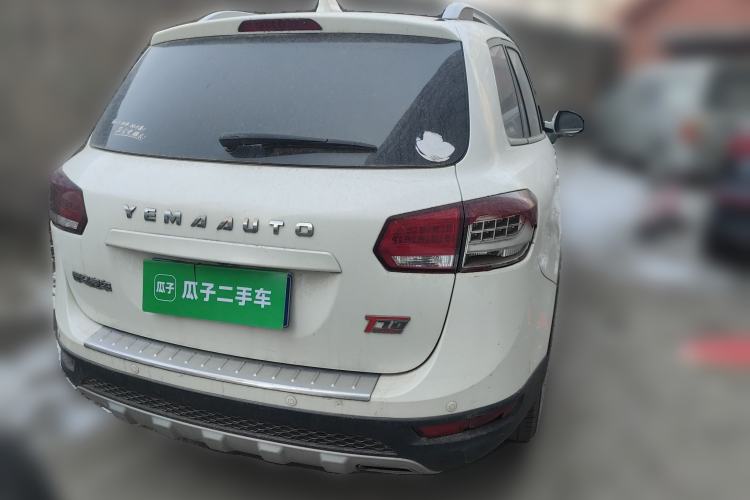 Used Yema T70 2016 Upgraded Model 1.5T Manual Luxury Version Rear Right 45 Deg