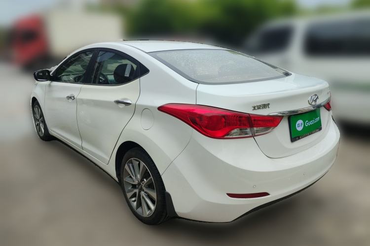 Used Hyundai Elantra (5th Generation / Langdong) 2015 1.6L Automatic Leading Model Rear Left 45 Deg