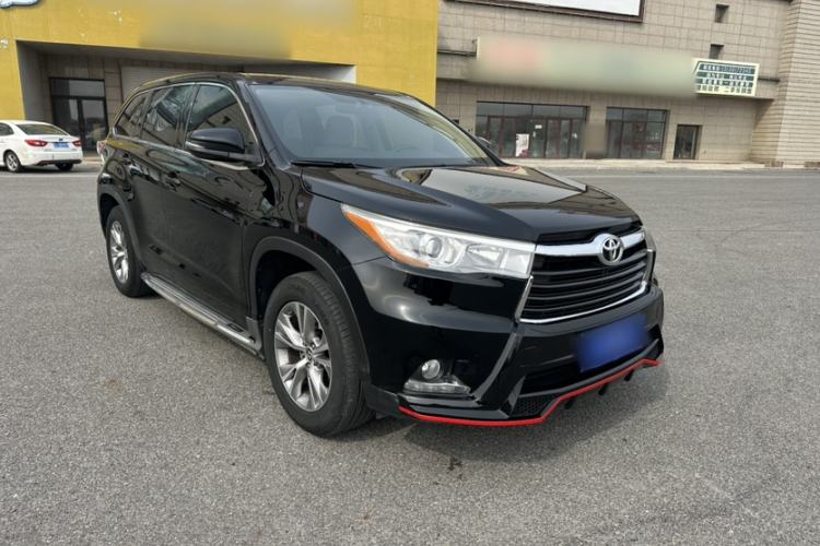 Used Toyota Highlander 2015 2.0T Four-Wheel Drive Elite Edition 7-Seater Exterior 2