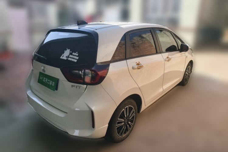 Used Honda Fit 2021 1.5L CVT Trend Edition Rear Right 45 Deg