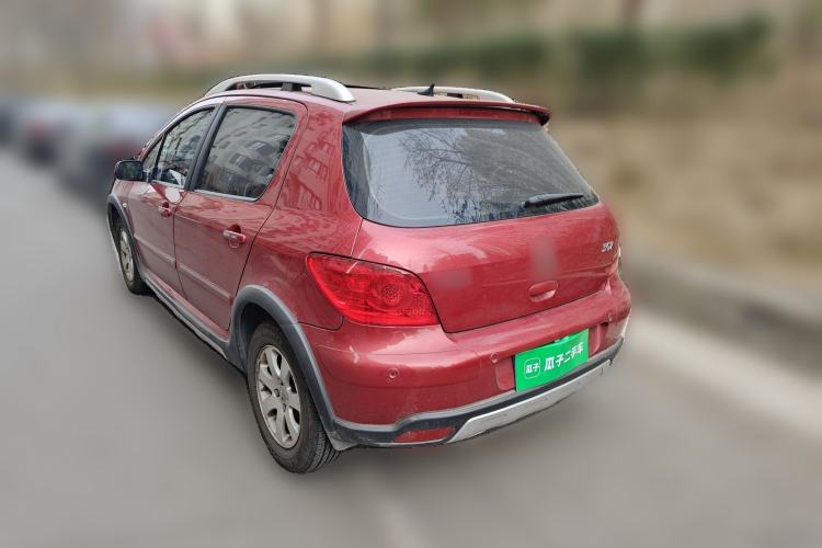 Used Peugeot 307 2012 1.6L Manual CROSS Rear Left 45 Deg