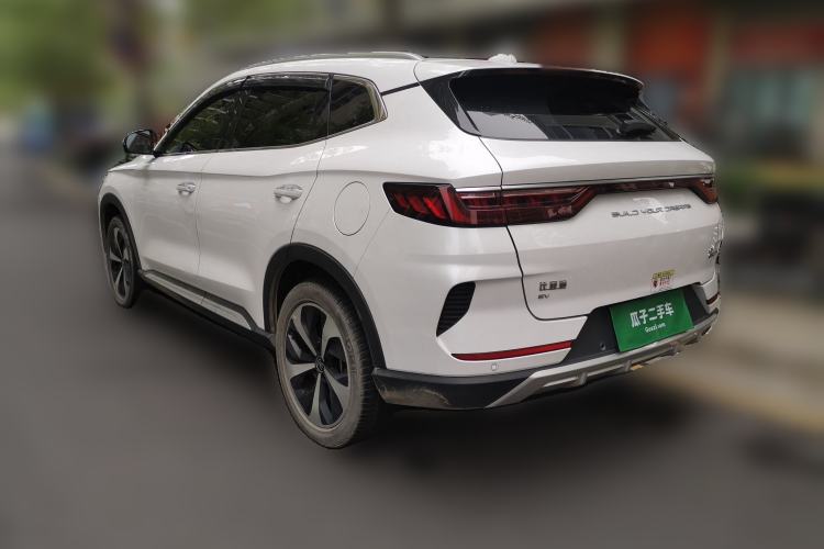 Used BYD Song PLUS New Energy 2021 EV Deluxe Model Rear Left 45 Deg