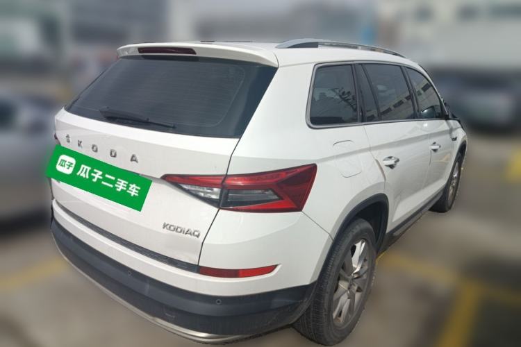 Used Skoda Kodiaq 2019 Facelifted TSI330 5-Seater Two-Wheel-Drive Luxury Enjoyment Edition China VI Standard Rear Right 45 Deg