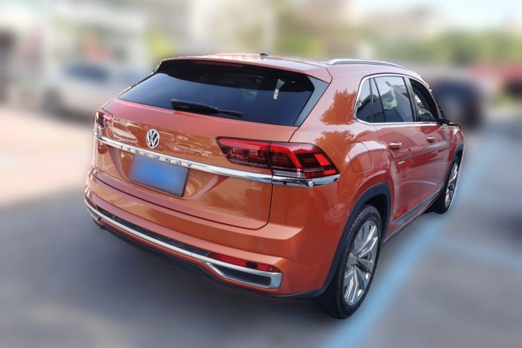 Used Volkswagen Teramont X 2019 530 V6 Four-Wheel Drive Prestige Flagship Edition Rear Right 45 Deg