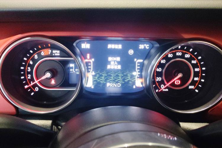 Used Jeep Wrangler 2019 2.0T Rubicon Four-Door Version China VI Emission Standard