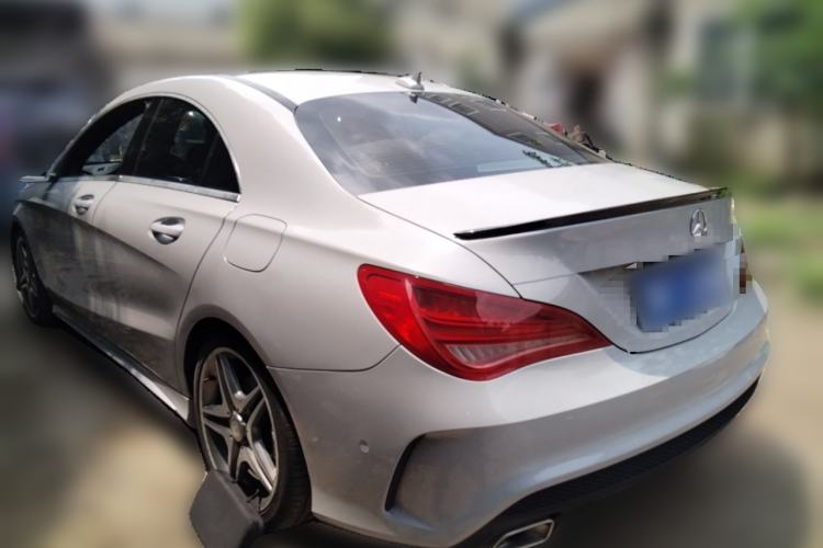 Used Mercedes-Benz CLA 2015 CLA 220 4MATIC Rear Left 45 Deg