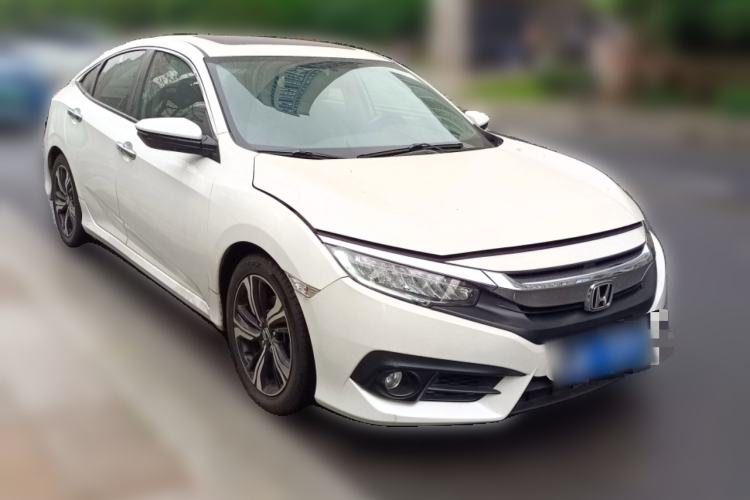 Used Honda Civic 2016 220TURBO CVT Prestige Edition Front Right 45 Deg