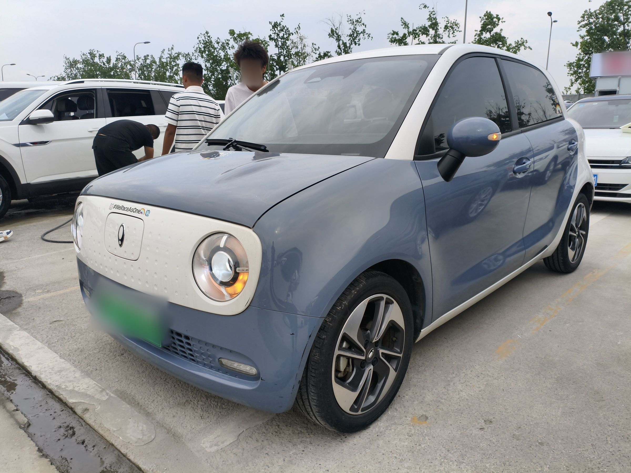 Parte inferior delantera