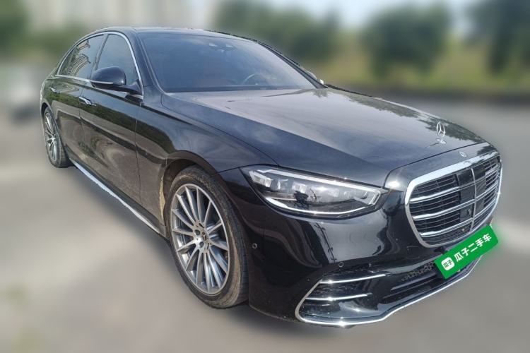 Used Mercedes-Benz S-Class 2021 S 450 L 4MATIC Front Right 45 Deg