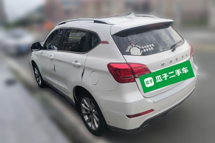 Used Haval H2 2018 Red-Label 1.5T Dual-Clutch Two-Wheel-Drive Luxury Model Rear Left 45 Deg