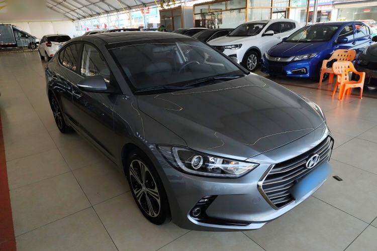 Used Hyundai Elantra (6th Generation / Lingdong) 2018 1.4T Dual-Clutch Xuan Dong · Dynamic Edition Front Right 45 Deg