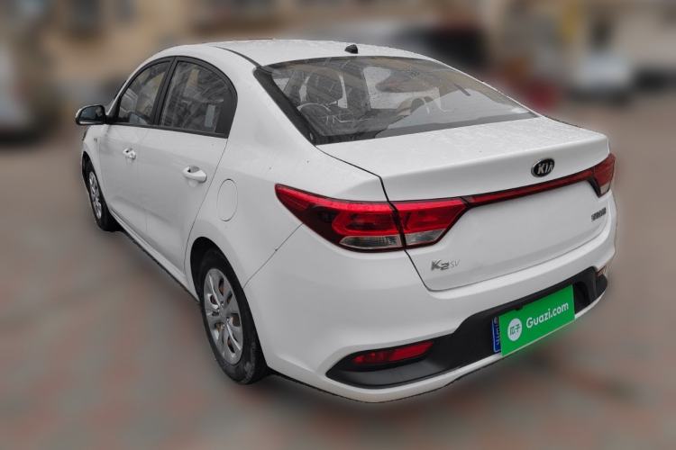 Used Kia K2 2017 Sedan 1.4L Automatic GLS Rear Left 45 Deg