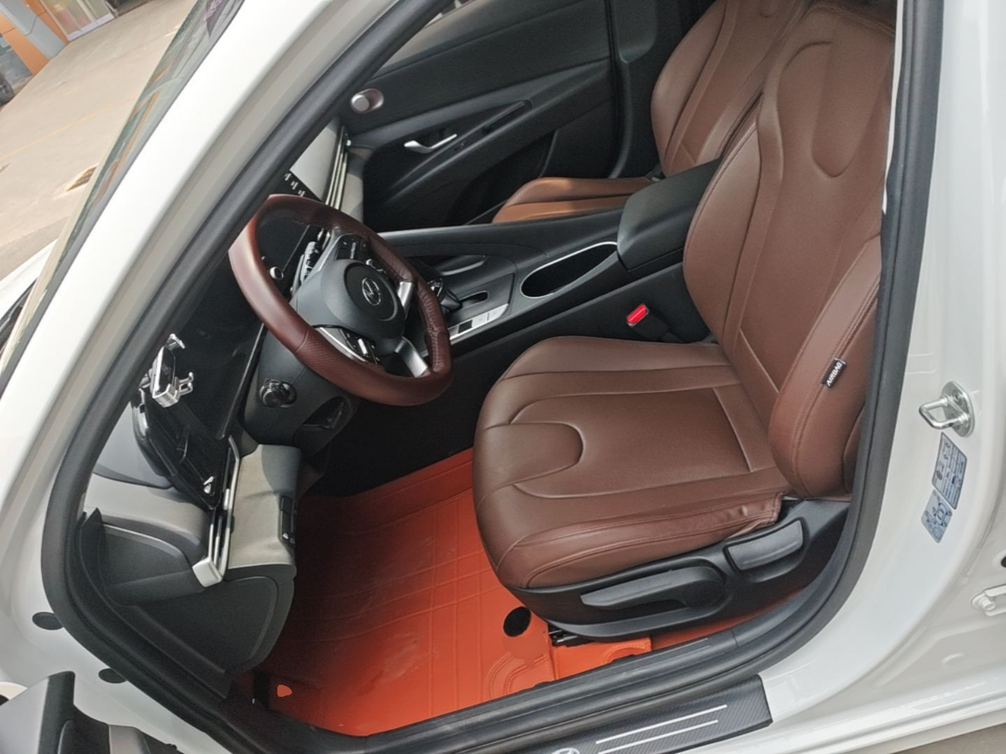 Avant de la voiture