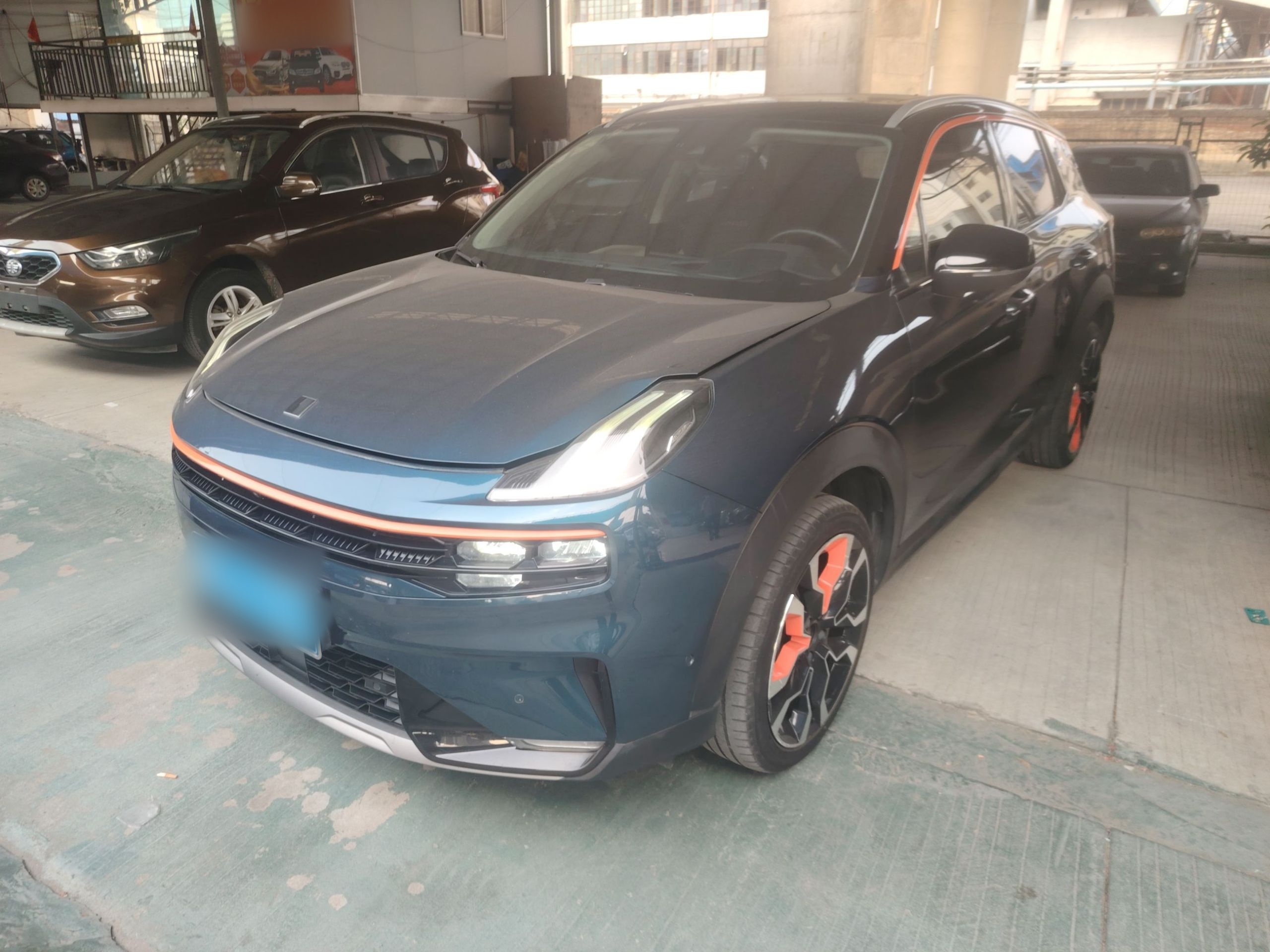 Parte inferior delantera